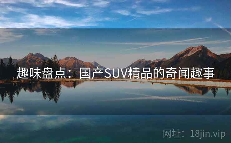 趣味盘点：国产SUV精品的奇闻趣事